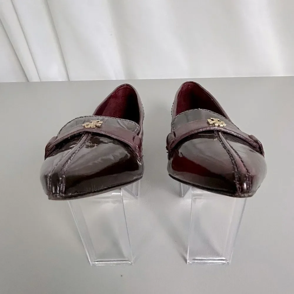 Tory Burch Women’s Burgundy heels Size 6M